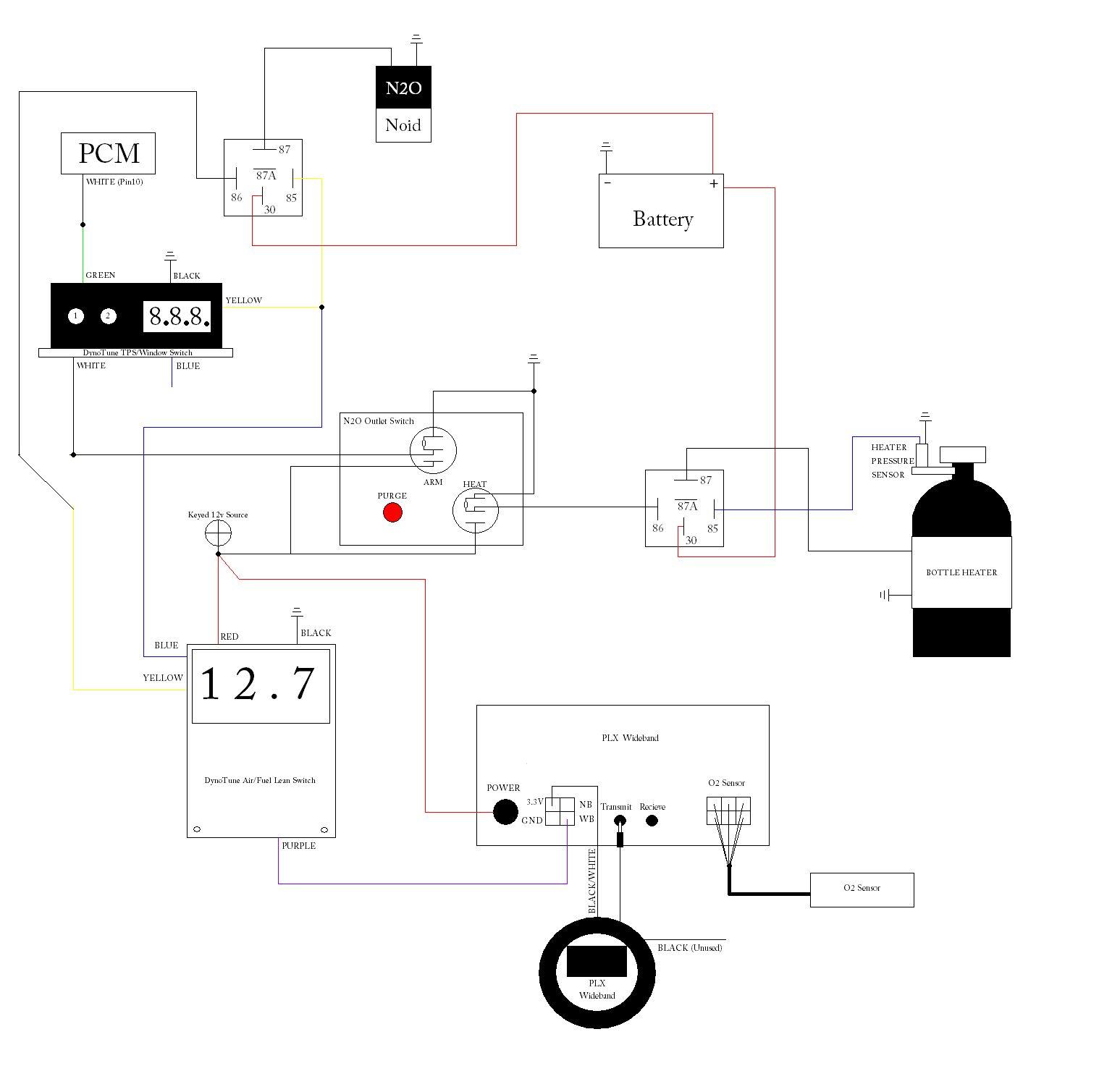 Nitrous Wiring Diagram from ls1tech.com