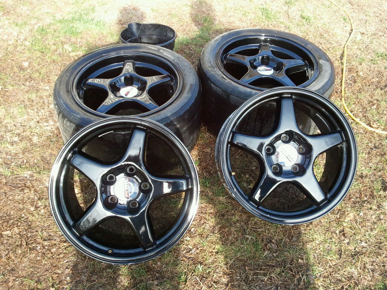 Black Zr1 Wheels