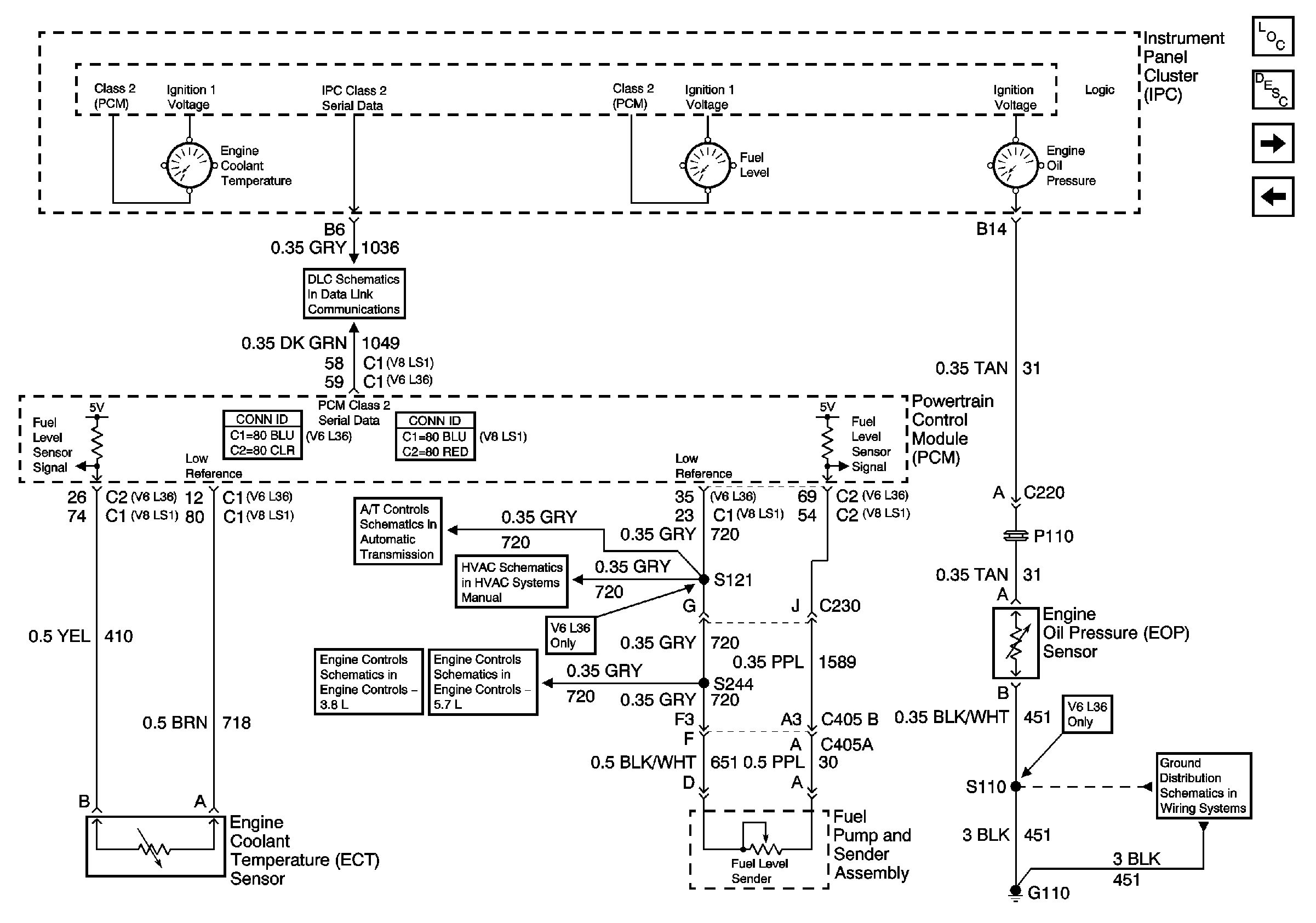Wiring Schematic For 2002 Gauge Cluster