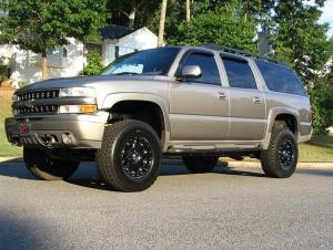chevy suburban lifted