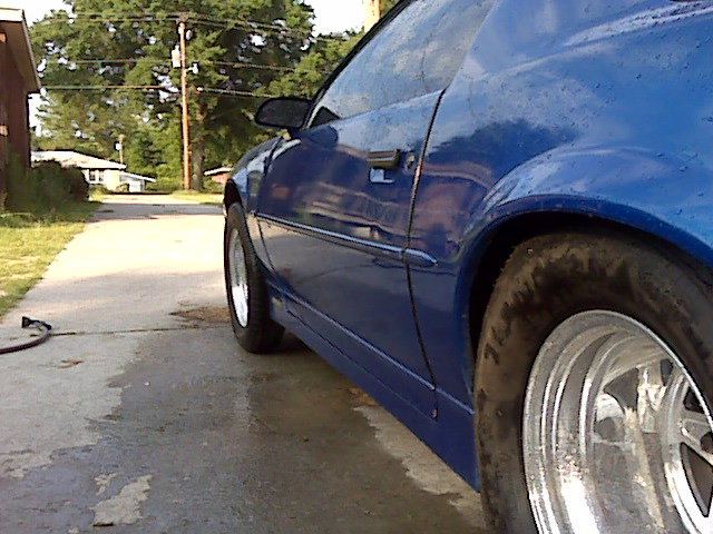 Blue 89 Camaro