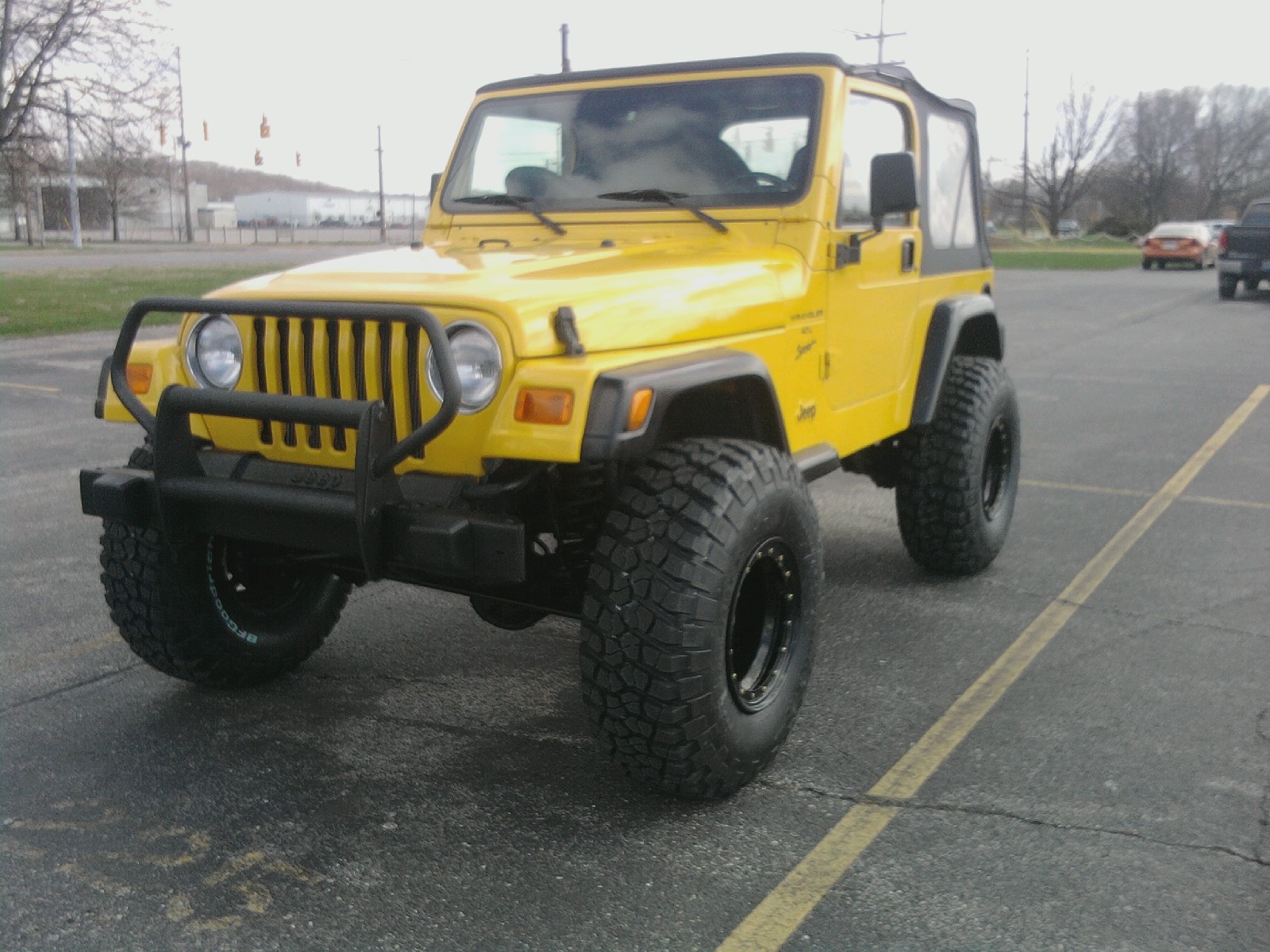 2001 Jeep Wrangler Lifted on