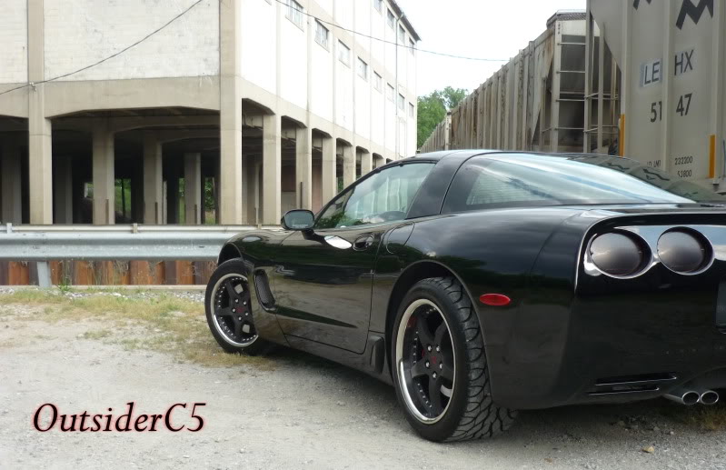Need Pictures Of A Black Corvette With Matte Black C5 Deep Dish Corvette 