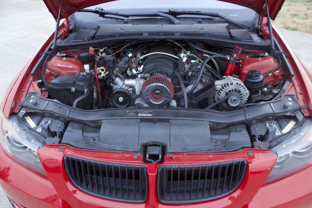 E90 BMW 335i Gets Even Better With an LS Swap