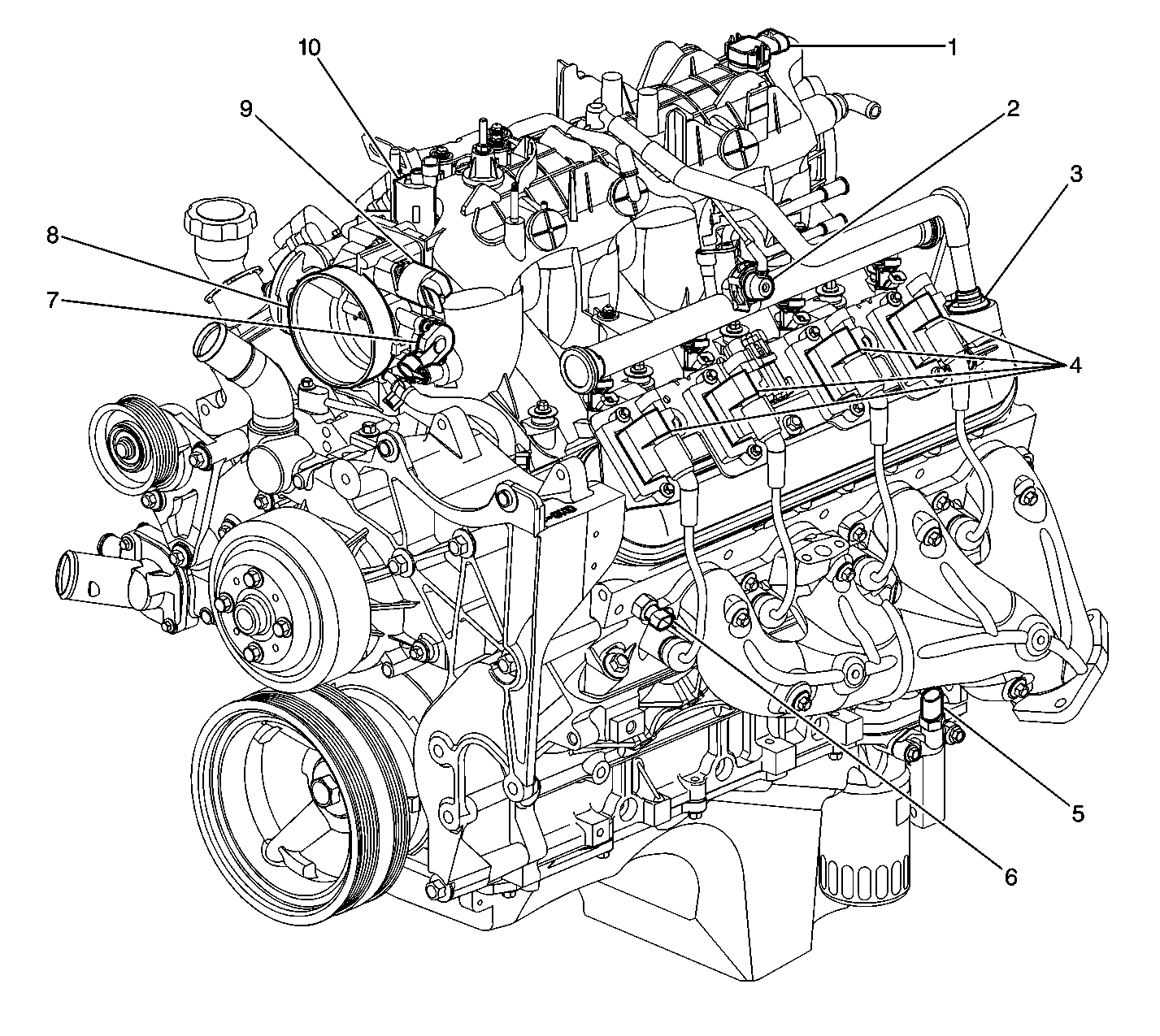 chevy 5 3 engine diagram  | 1427 x 1275