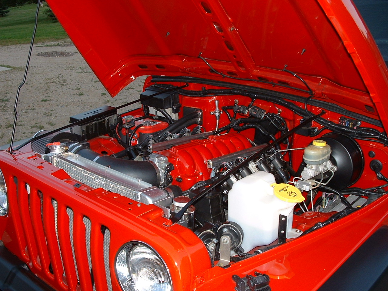 Jeep YJ 5.3L swap (completed) - LS1TECH - Camaro and ... jeep cj v8 swap wiring 
