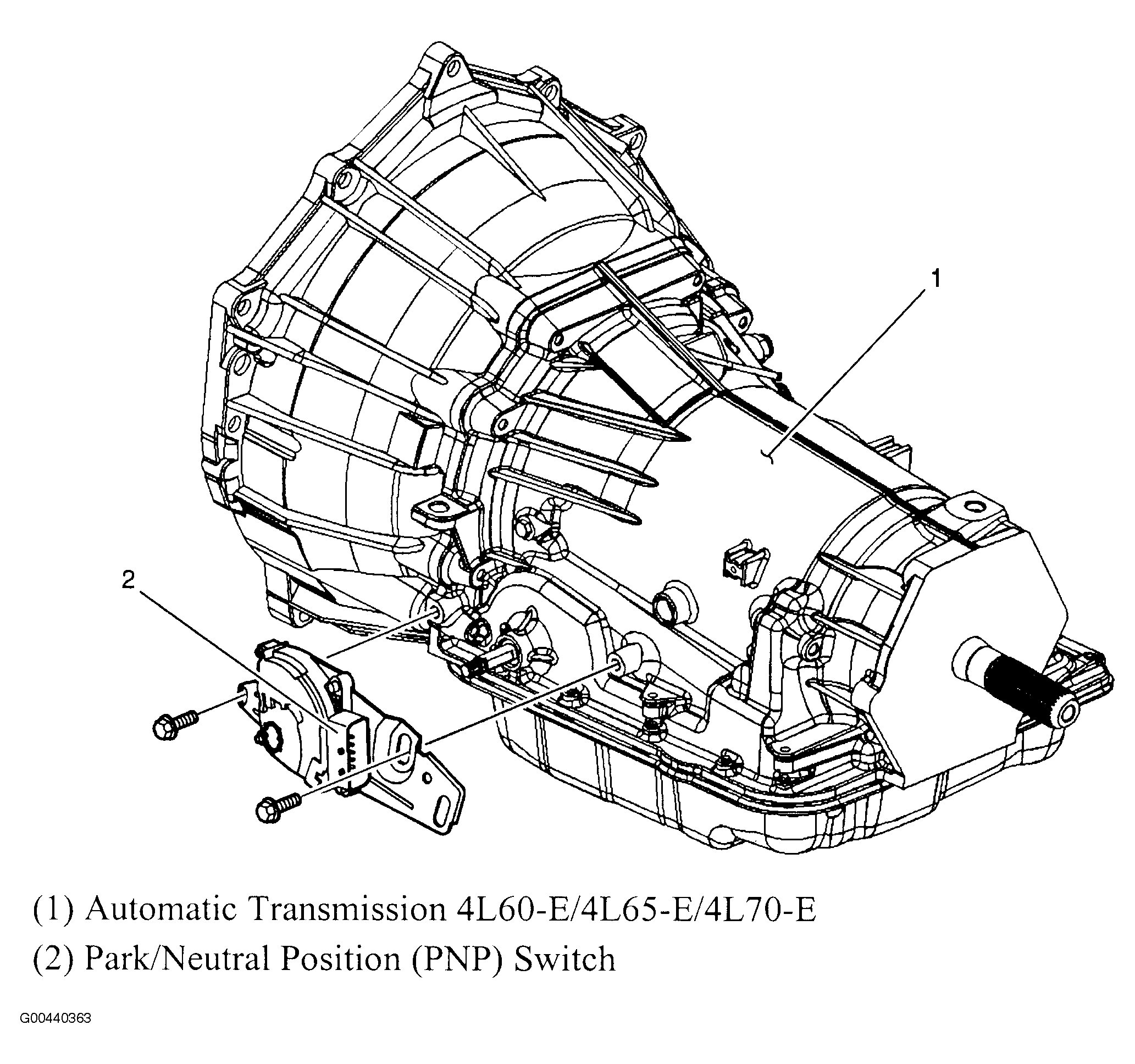 4l60e Sensor Locations. 