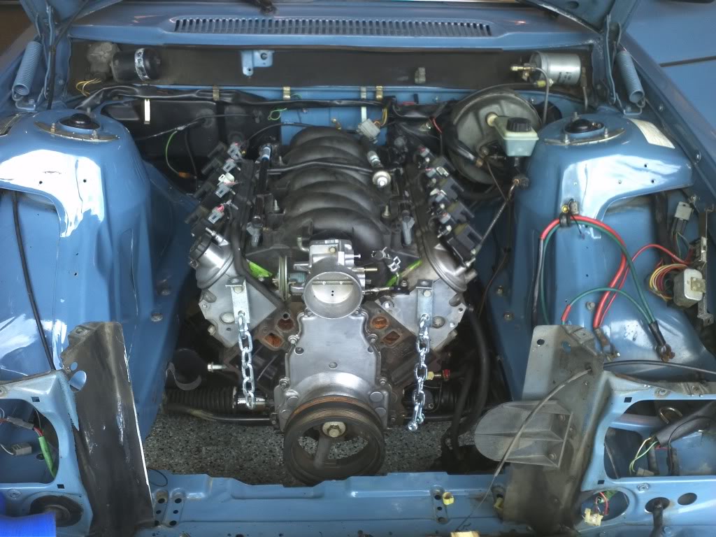5 3 T56 In A 1981 Volvo 240 Ls1tech Camaro And Firebird Forum Discussion