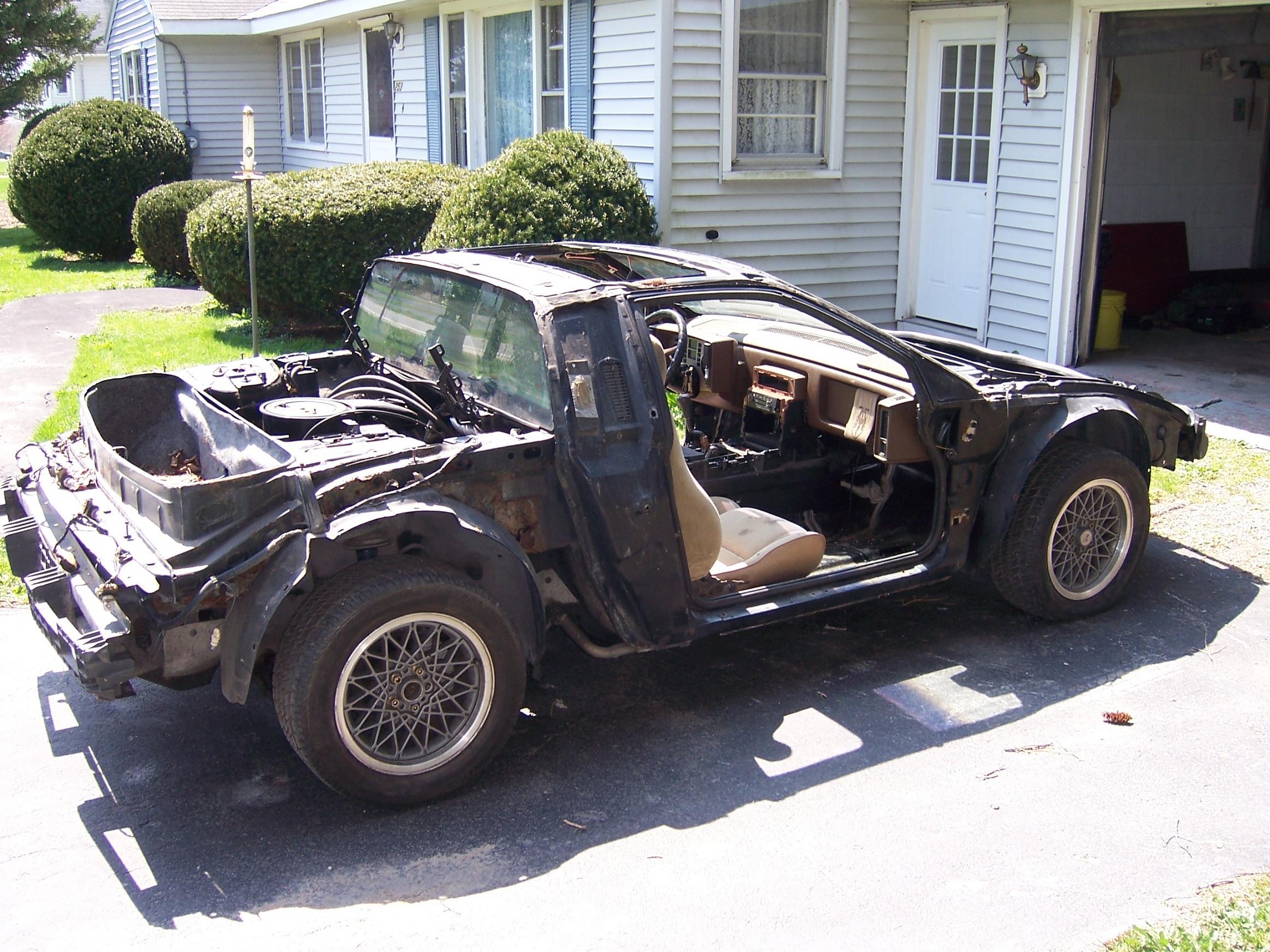 pontiac fiero v8 swap kit