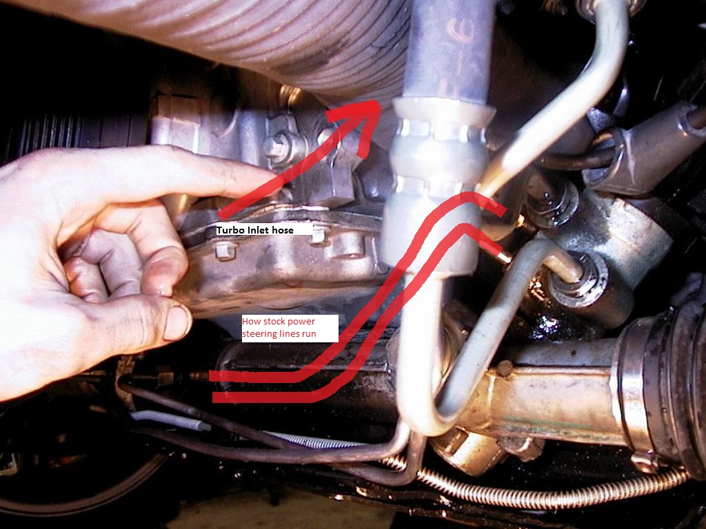 Can't screw in Power Steering Hose - is there a trick, perhaps an