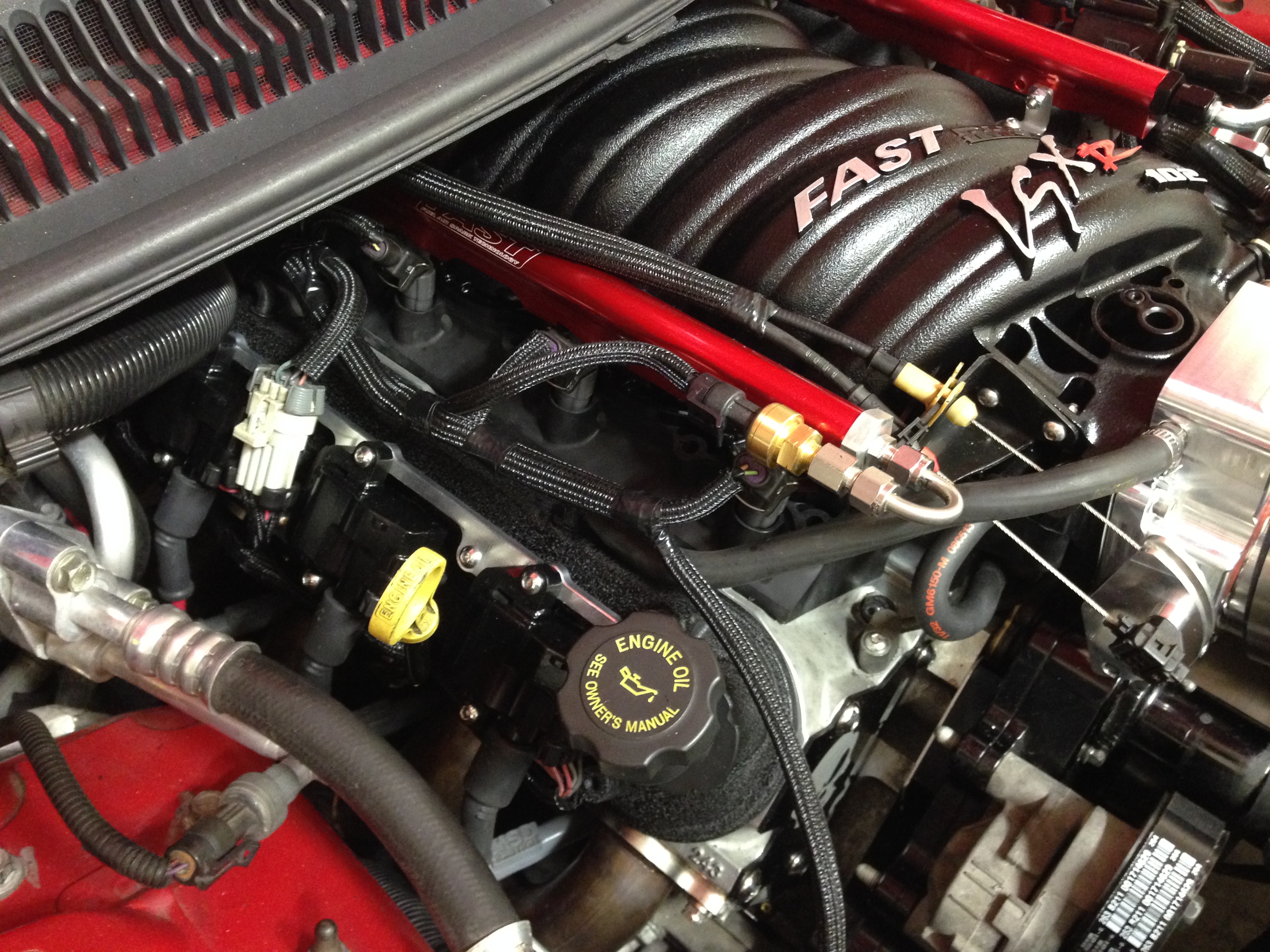 How much horsepower does an LS1 have?