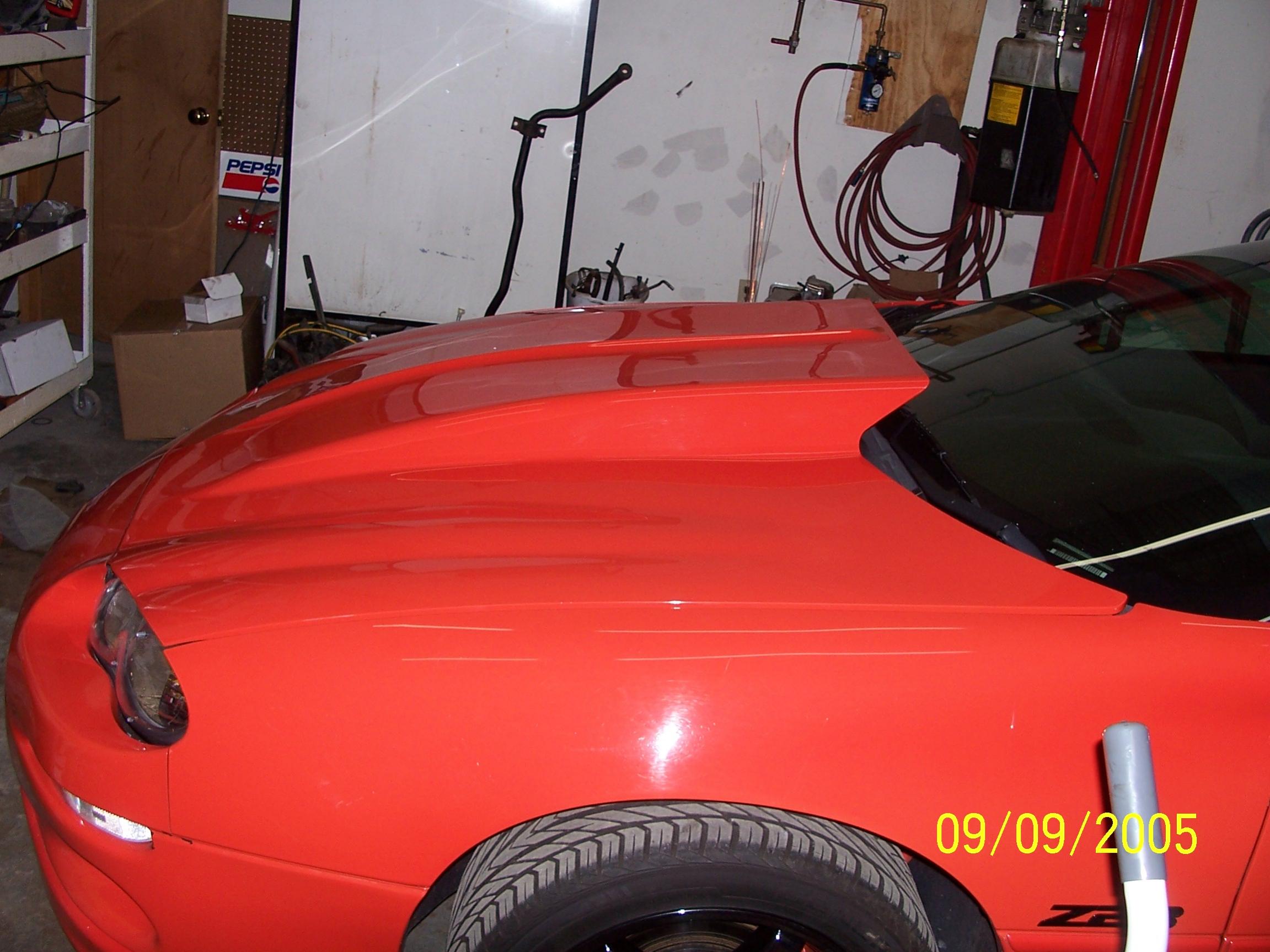 98-02 Camaro Glasstek 4" Cowl Hood - LS1TECH - Camaro and Firebird