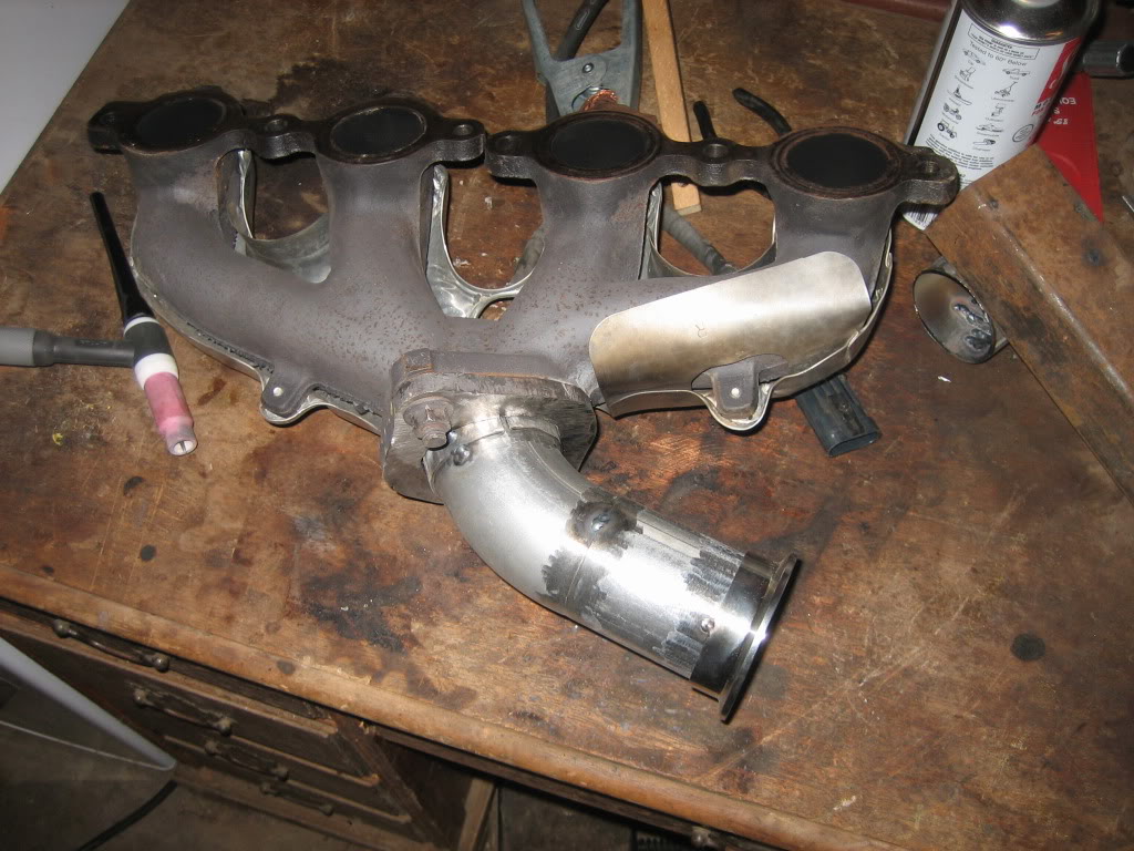 Welding To A Cast Iron Manifold And Some Stainless Homemadeturbo Diy Turbo Forum