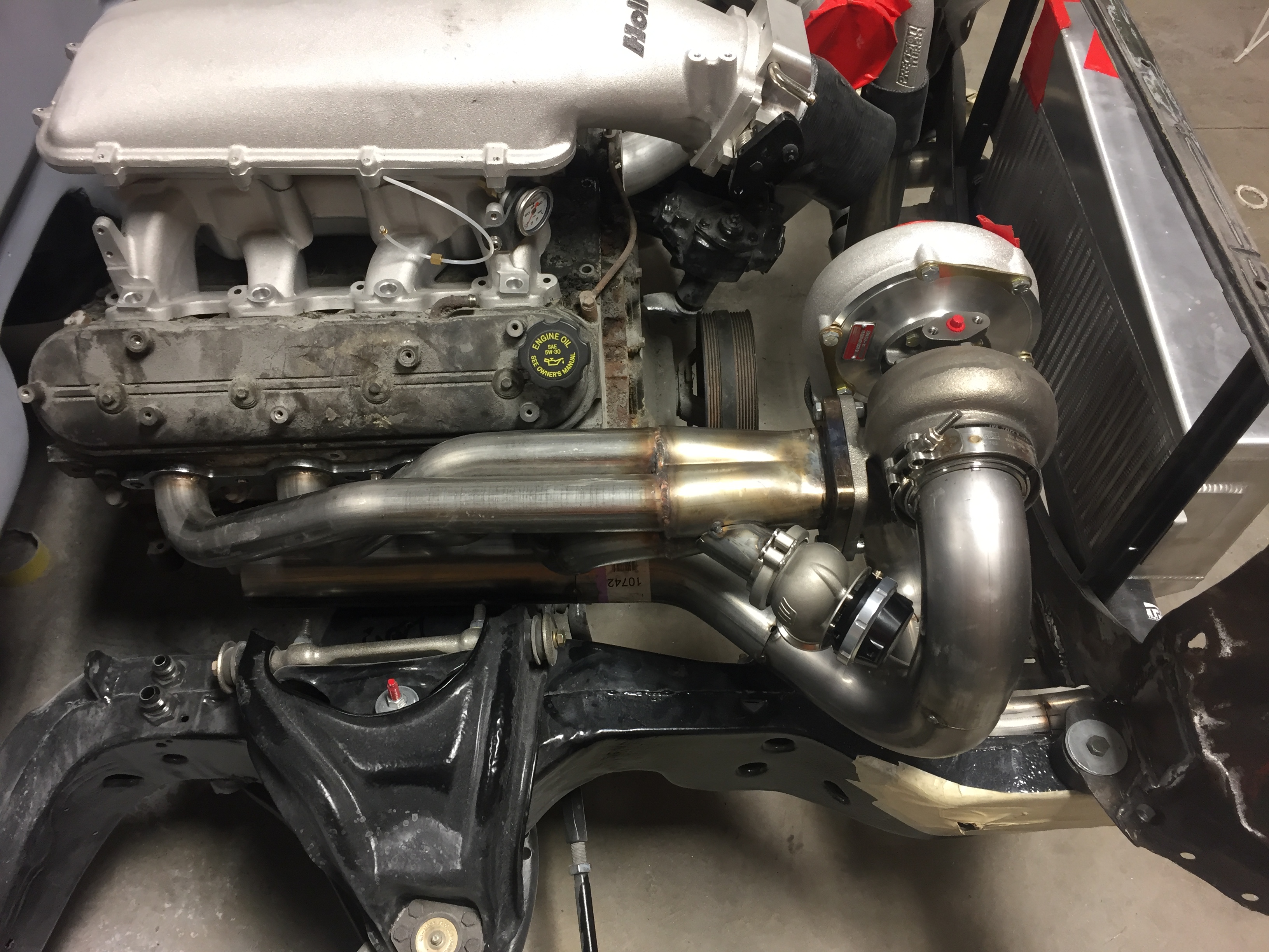 Speed Engineering LS Swap Universal Twin Turbo Kit for A-Body, F