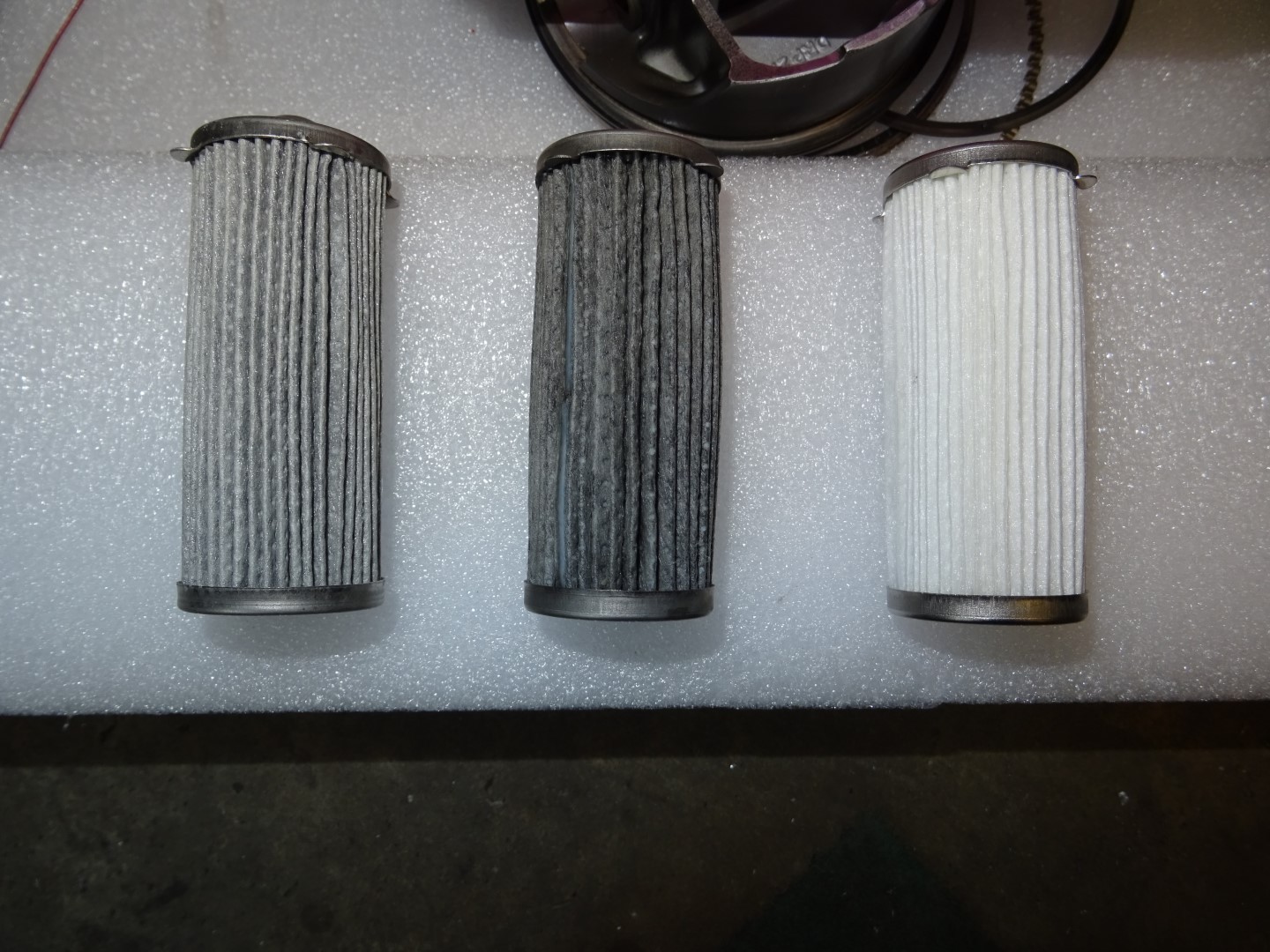 does a fuel filter get changed during time up