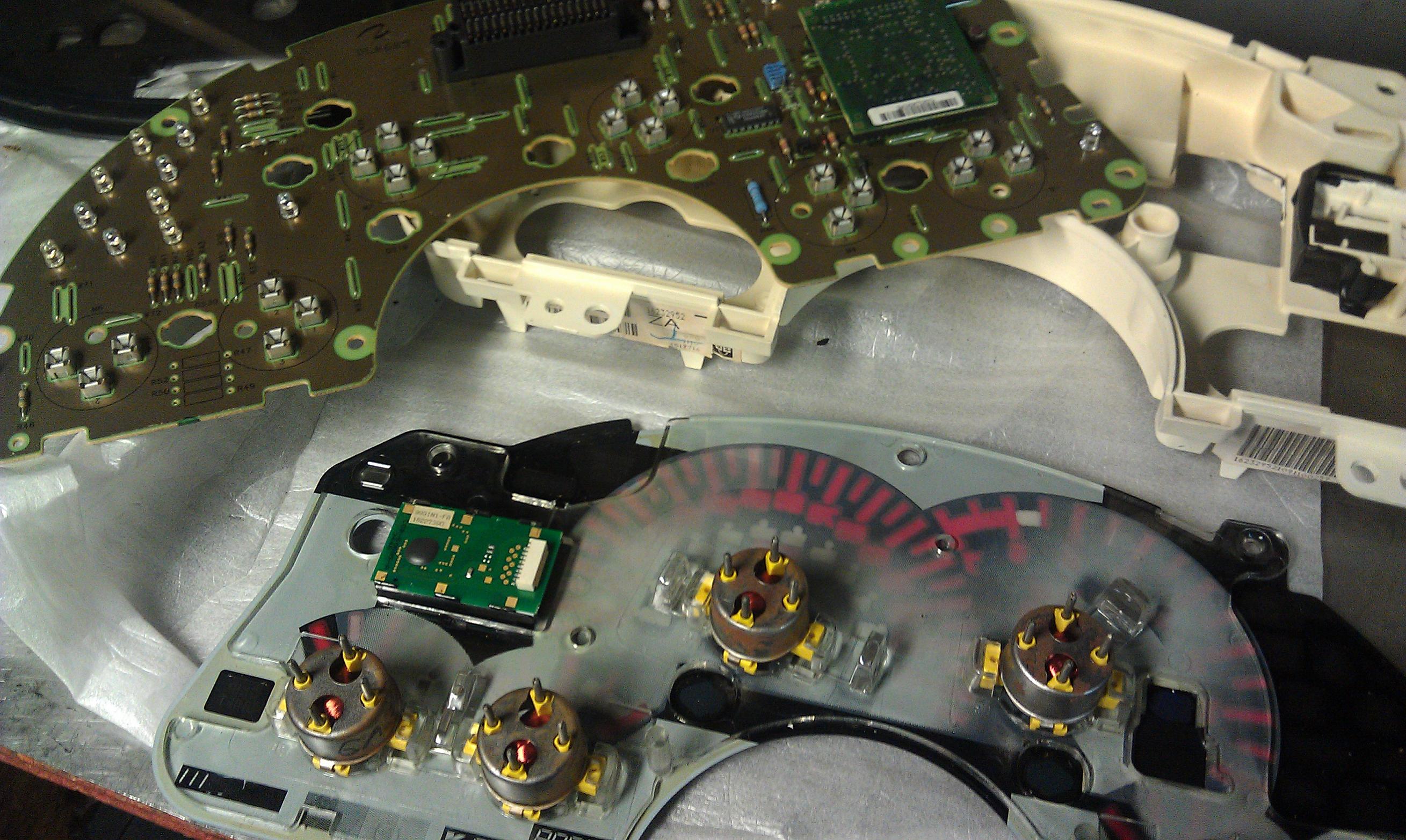 2004 chevy silverado instrument cluster circuit board