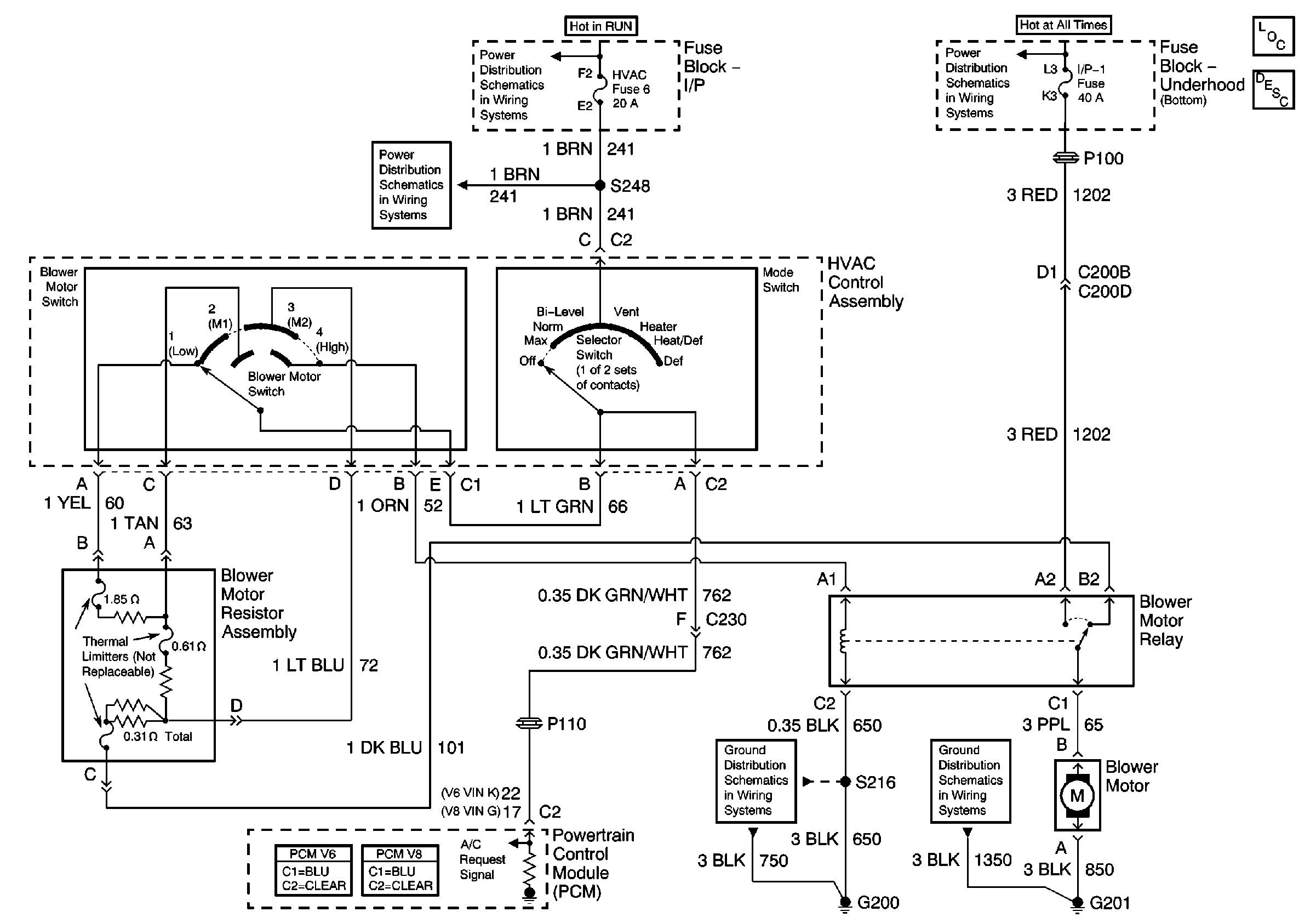 HVAC System Wiring Diagram - LS1TECH hvac wiring schematic 