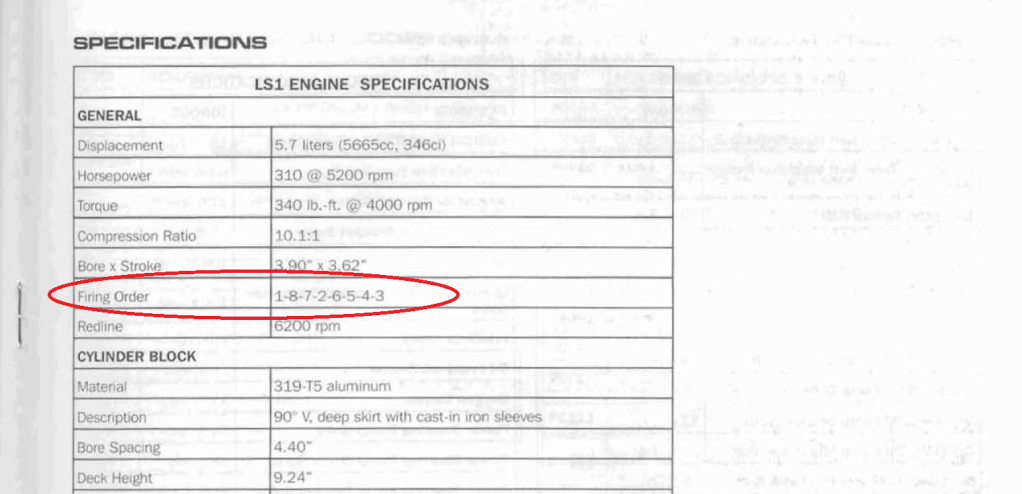 Ls1 With Traditional Firing Order Ls1tech Camaro And Firebird Forum Discussion