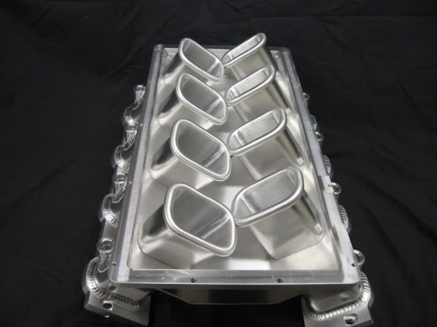 Holley Sniper 825131 Sniper Sheet Metal Fabricated Intake Manifold Small Block Chevy