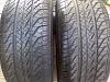 Selling 2 new tires &amp; 2 used tires both on rims-kumo.jpg