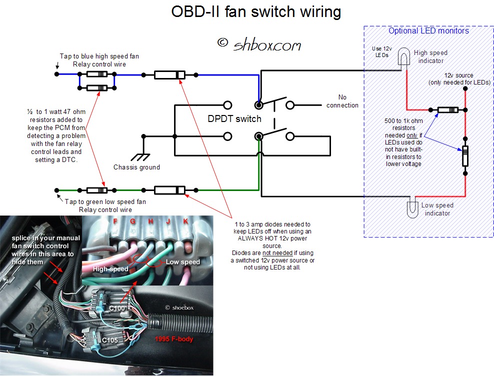 Cooling Fan Fuses Blowing - LS1TECH - Camaro and Firebird ... msd engine computer wiring harness 