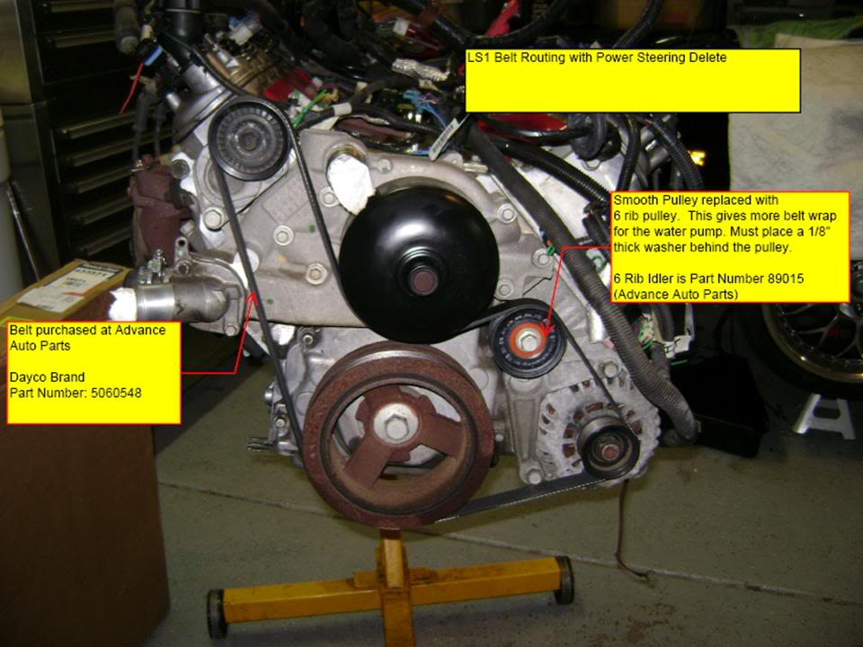 Solution to LS1 with No Power Steering? - LS1TECH - Camaro and Firebird Forum Discussion