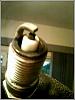 Spark plug after 75 shot popping out exhaust.-plug1.jpg