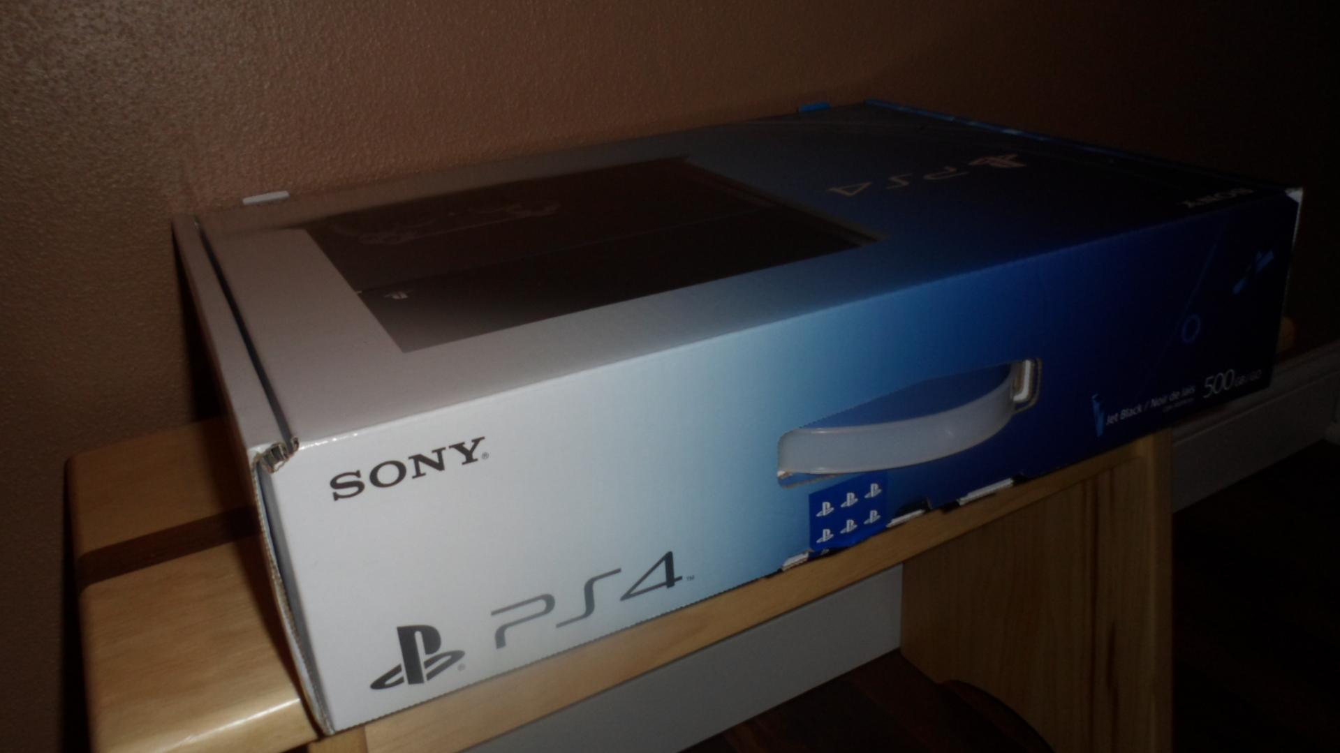 ps4 in a box