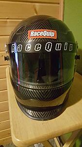 Racequip PRO15 Helmet Used one time-helmet1.jpg