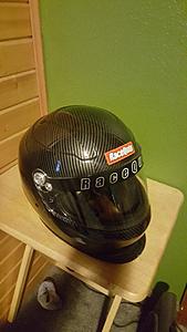 Racequip PRO15 Helmet Used one time-helmet2.jpg