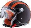 Pilot style motorcycle/scooter helmets-df501-l5-orange-black.jpg