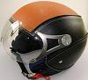 Pilot style motorcycle/scooter helmets-df501-l6-orange-black.jpg