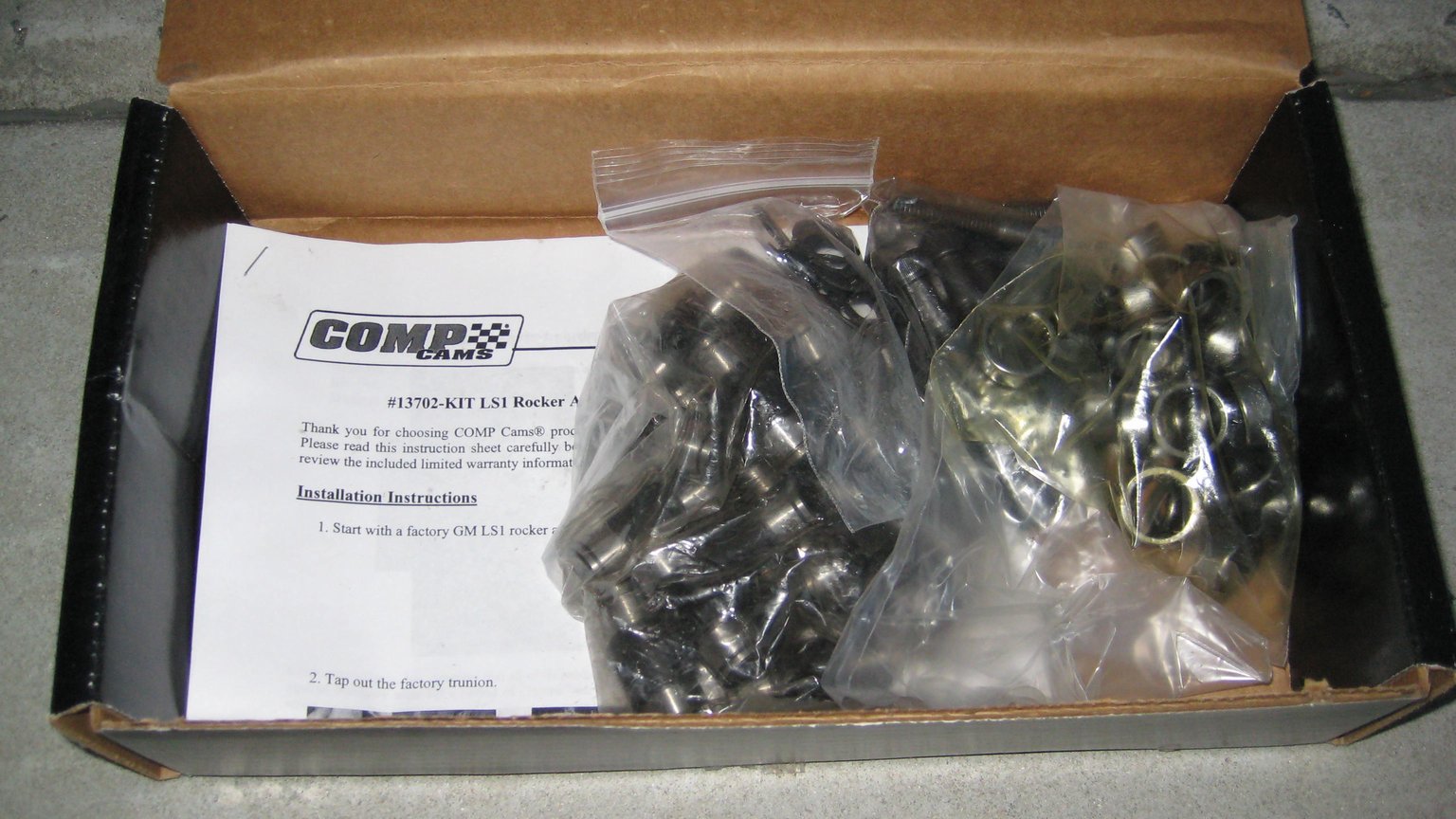 LS1 Comp Cams trunion rocker arm upgrade kit LS1TECH Camaro and