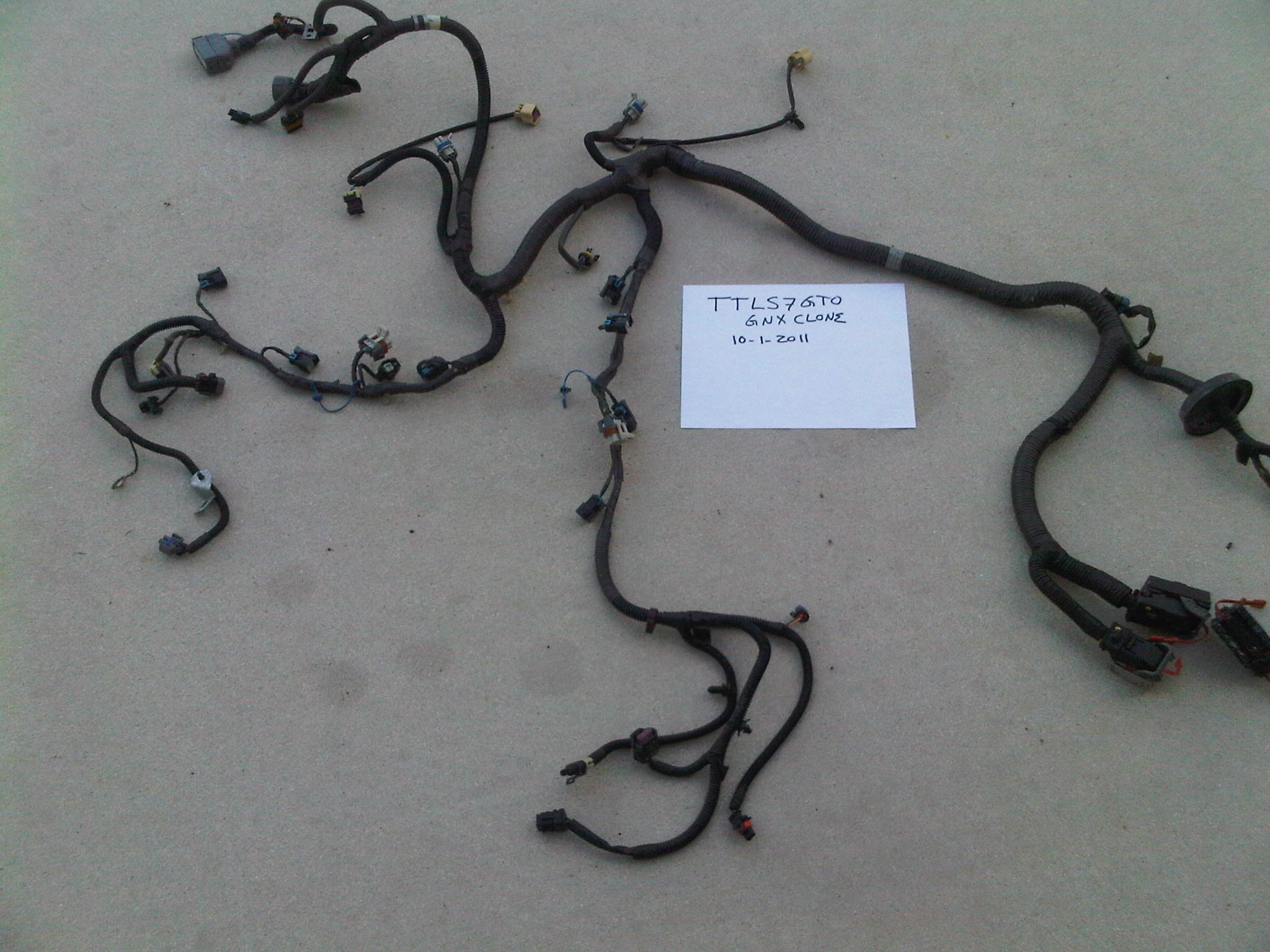 05-06 A4 GTO engine/trans wiring harness - LS1TECH - Camaro and