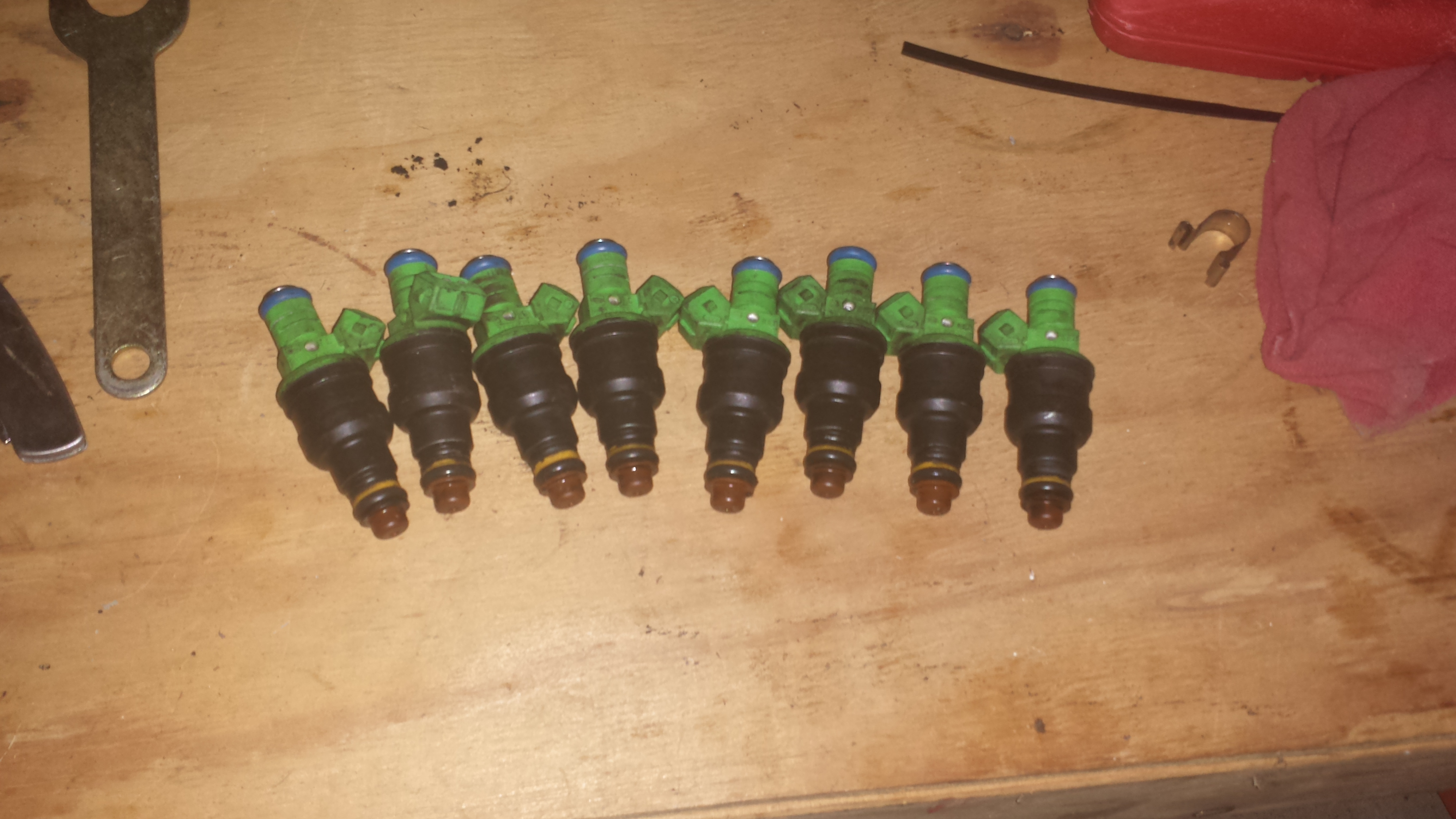 Ford racing green top 42lb injectors #2