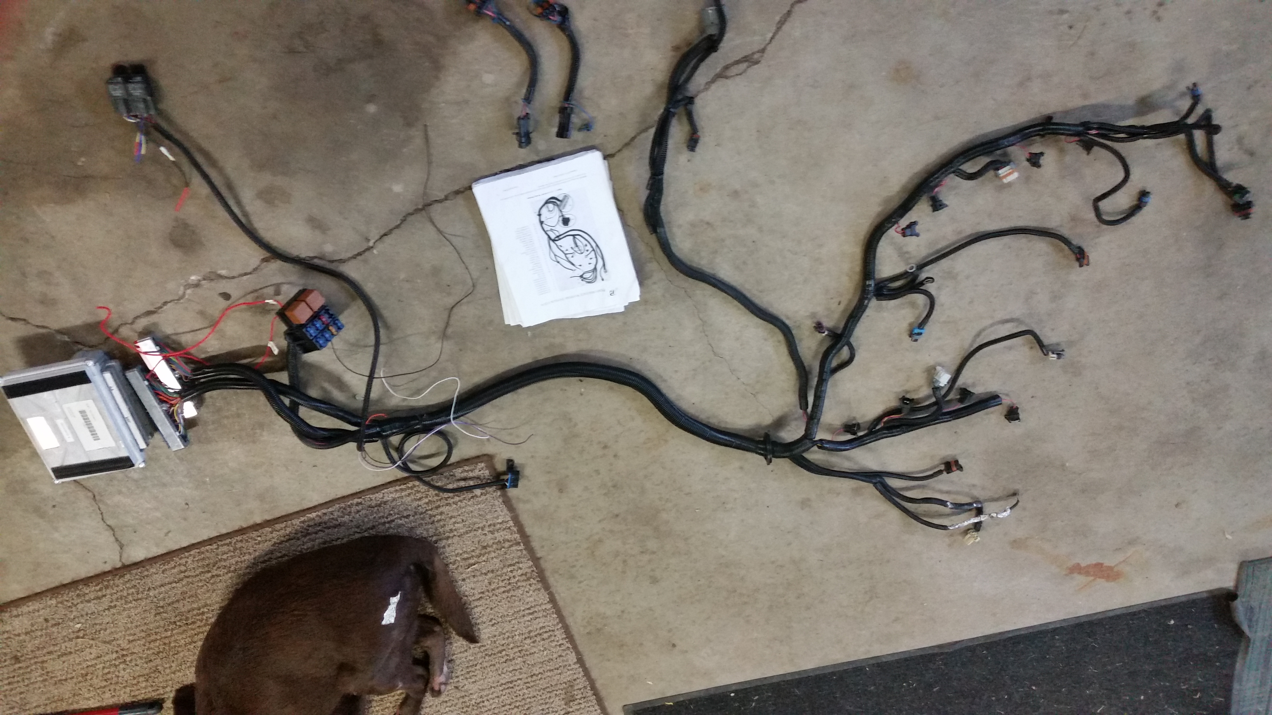 SOLD ..PSI wire harness Ls1 4l80e....drive by cable - LS1TECH - Camaro ...