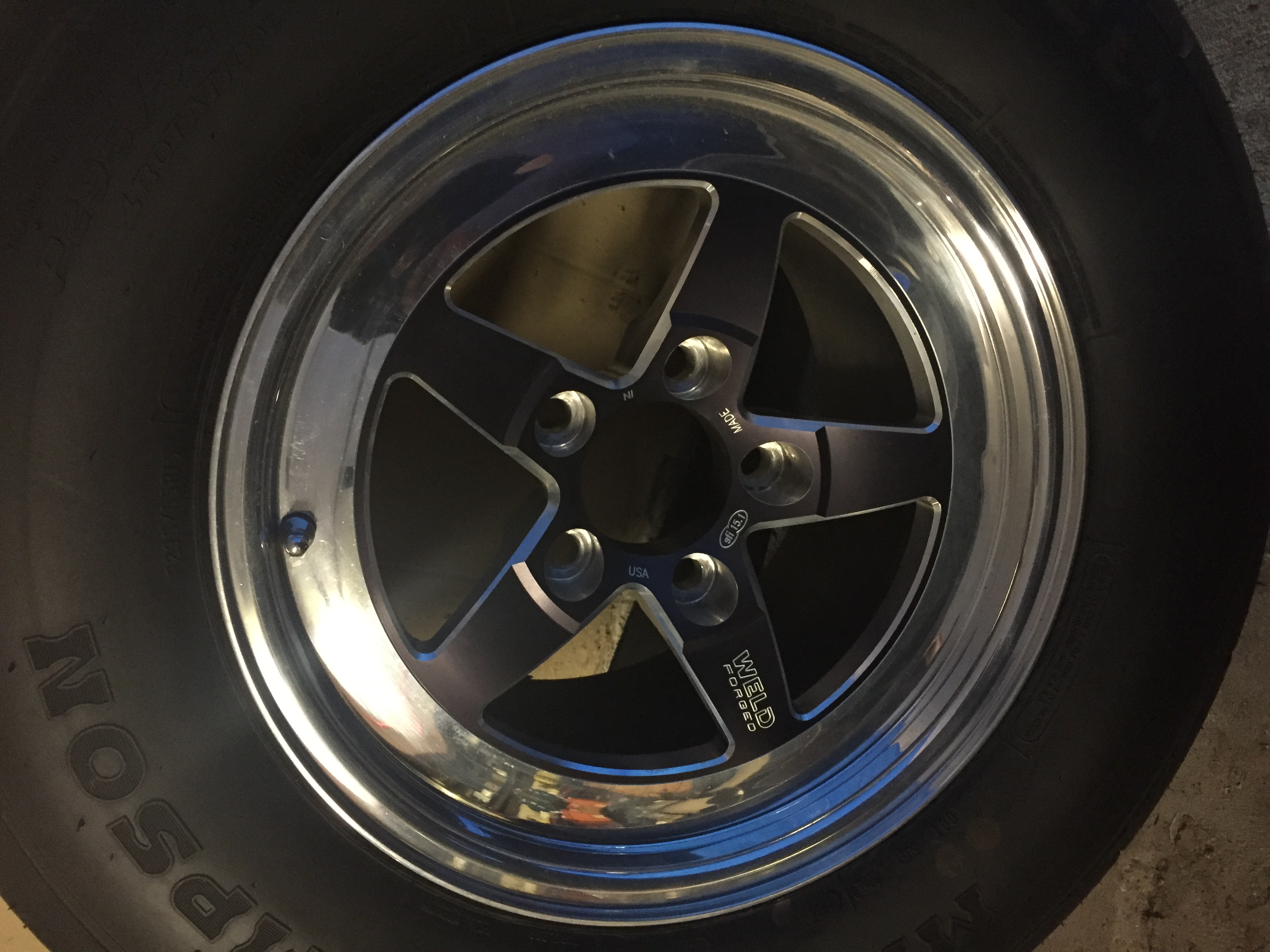 FS: Weld RTS black center wheels, front and rear MINT!! like new ...