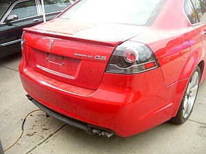 2009 Pontiac G8 GT Parting Out - Low Miles- Body, Interior. Suspension, more-rear.jpg