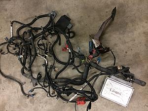 *sold*Complete LQ9 engine harness with PCM, pedal and 4L65E harness-image1-2-.jpeg