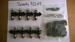 52lb (8) Fuel Injectors with Connectors LSA LS9 ZL1 CTS-V-pm4s0hr.jpg