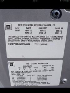 when were the first ls1 1998 cars built? what month?-img_0006.png