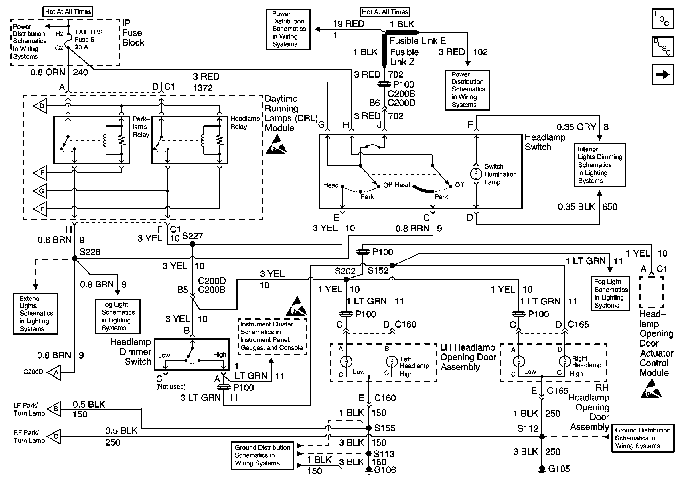Headlight wiring diagram? - LS1TECH ln106 headlight wiring diagram 