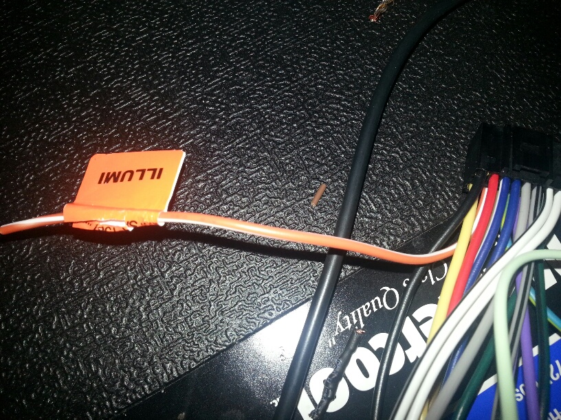 illumination or dimmer wire on car radio - LS1TECH ... jvc car wiring diagram 