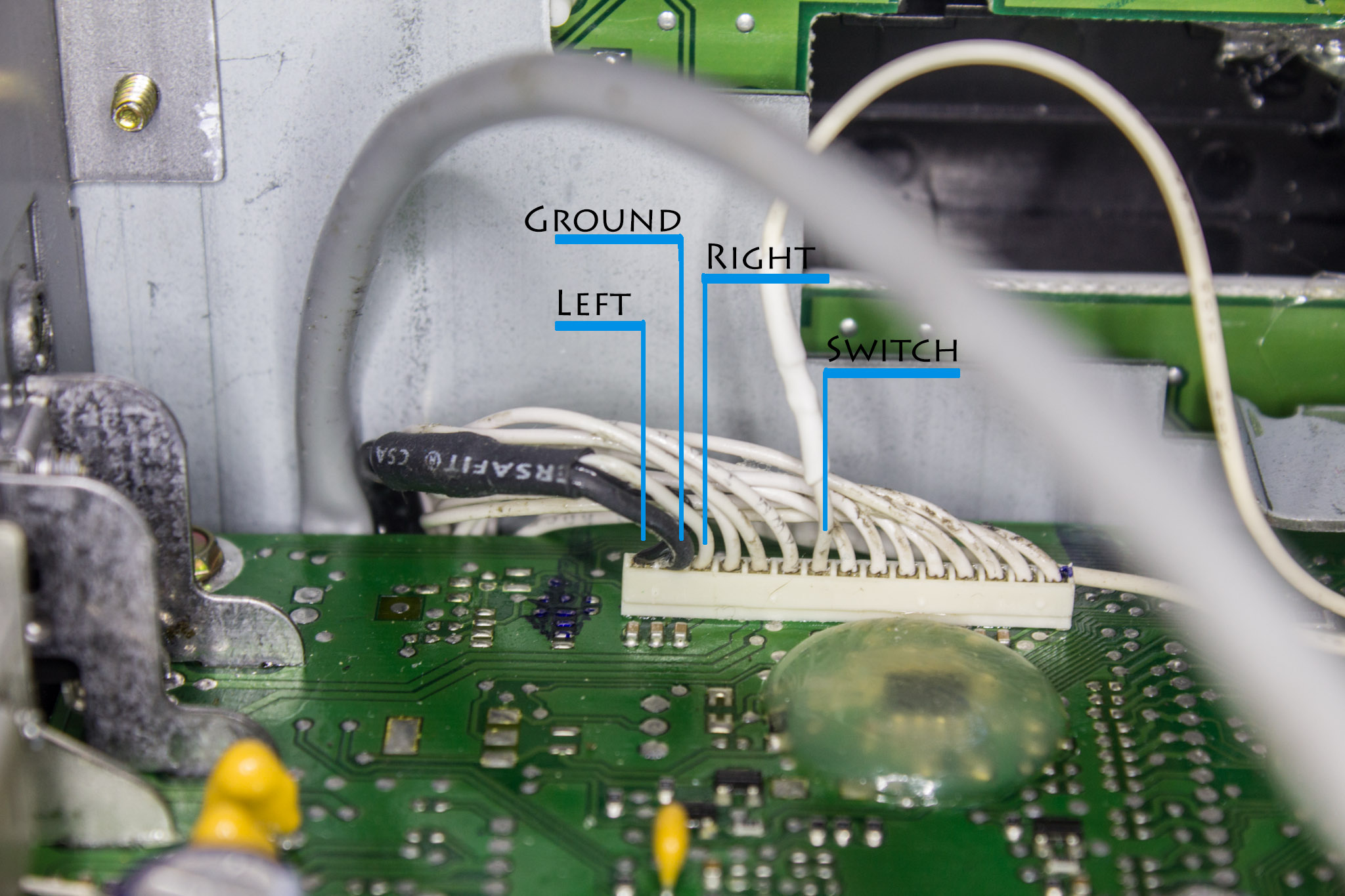 Aux Input to factory Delco head, Best method - LS1TECH ... xbox remote wiring diagram 