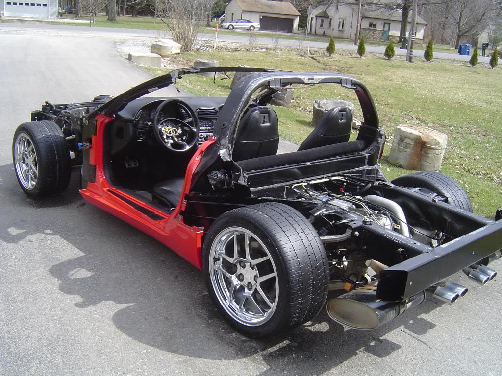 2001 C5 Corvette running/driving chassis with interior 71,000 miles. 