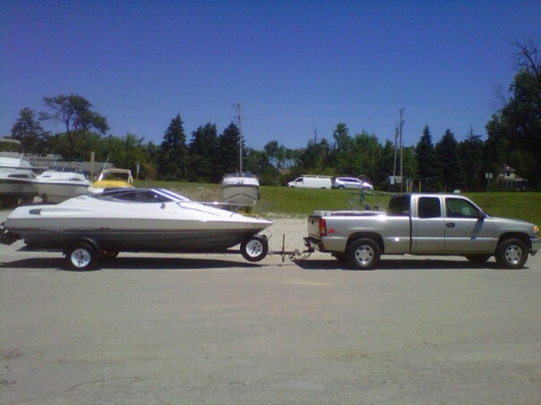 F S F T 2000 Gmc Sierra Ext Cab 4x4 Z71 And 1990 Bayliner Capri