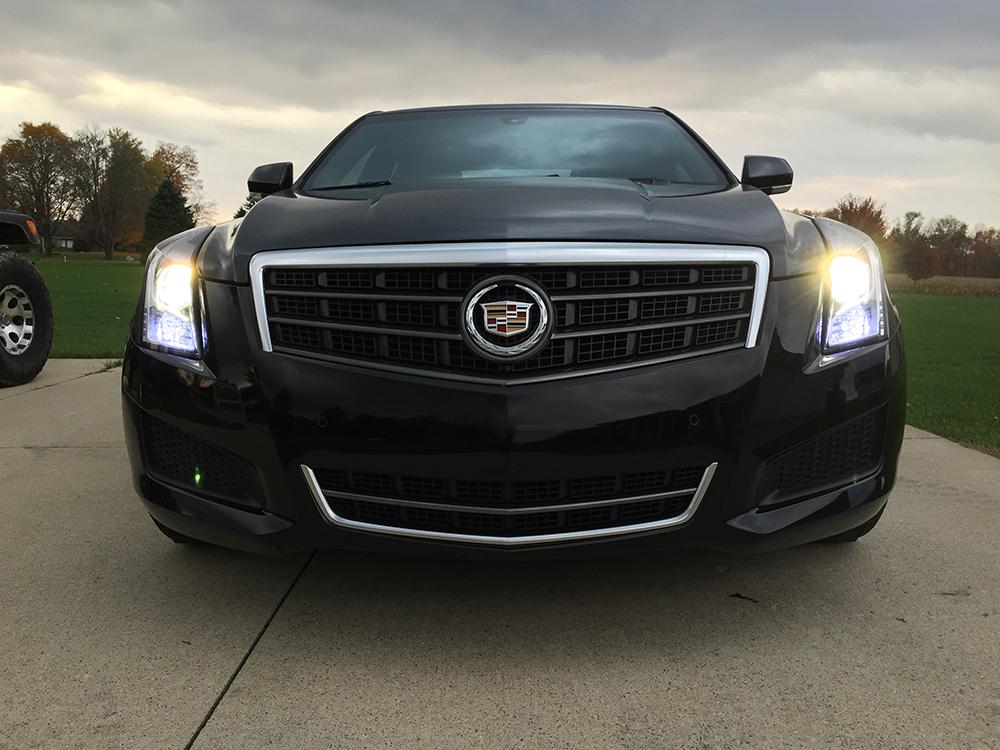2013 Cadillac Ats 2 0t Awd Black W Morello Red Interior