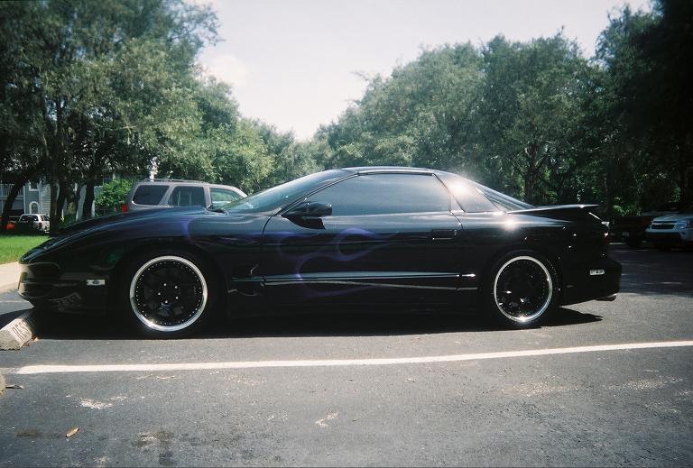 PONTIAC WS6 .. CUSTOM BLACK PEARL PAINT JOB! 