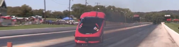 F-Body Camaro Desperately Tries to Flip Over At Holley Fest
