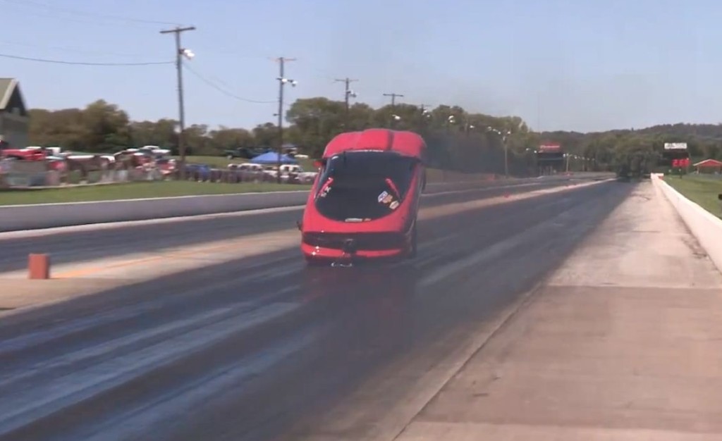 FBody Camaro Desperately Tries to Flip Over At Holley Fest